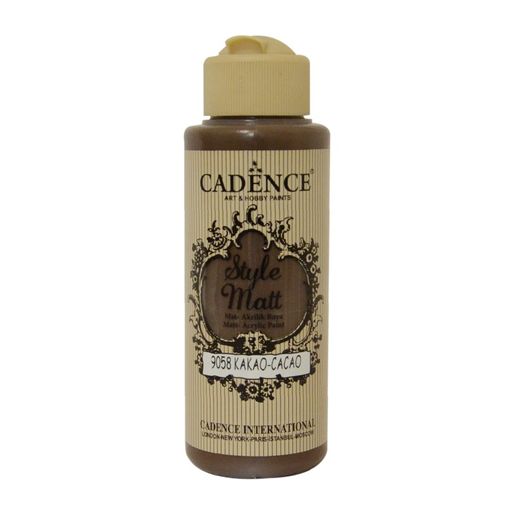 Matná akrylová barva Cadence Style Matt, 120 ml - VYBERTE ODSTÍN