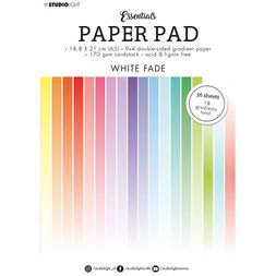 Blok barevných papírů Studio Light, A5, 36 l. - barevné přechody do bílé