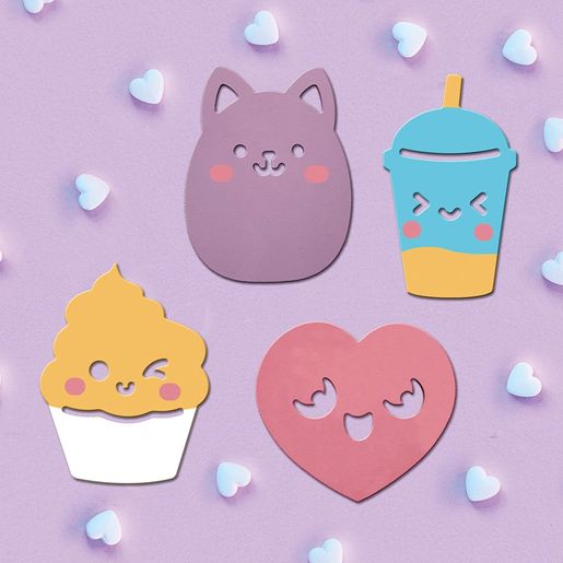 Kreativní dřevěná sada k dotvoření Aladine - Kawaii