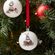 Porcelánová vánoční ozdoba Wrendale Designs "Merry Little Christmas", 6,5 cm - Zajíc