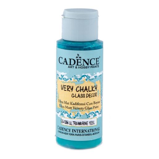 Křídová barva na sklo Cadence Very Chalky Glass Decor, 59 ml - VYBERTE ODSTÍN