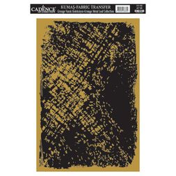 Nažehlovací nálepka Cadence, 21x30 cm, zlatá - Zlatý prach