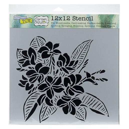 Šablona TCW - Plumeria - VYBERTE VELIKOST