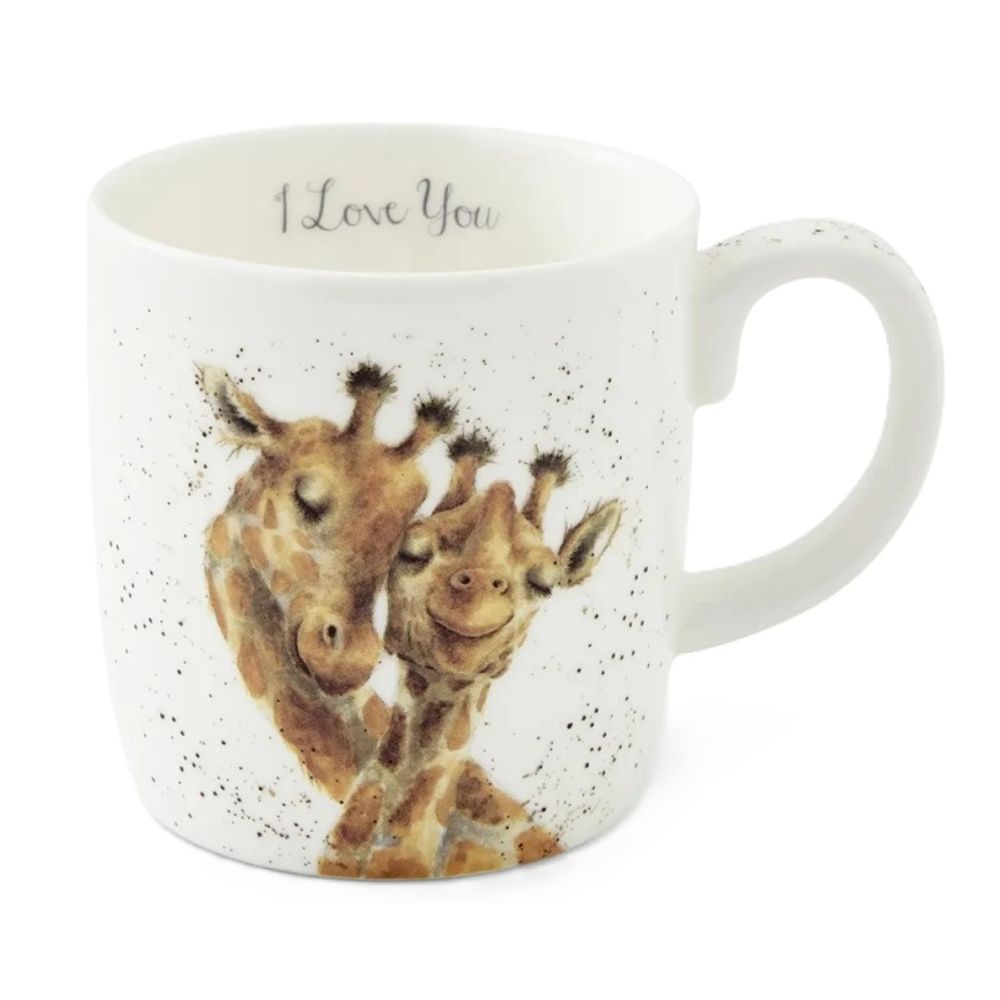 Levně Royal Worcester Porcelánový hrnek Wrendale Designs "I Love You", 0,4 l - Miluji tě