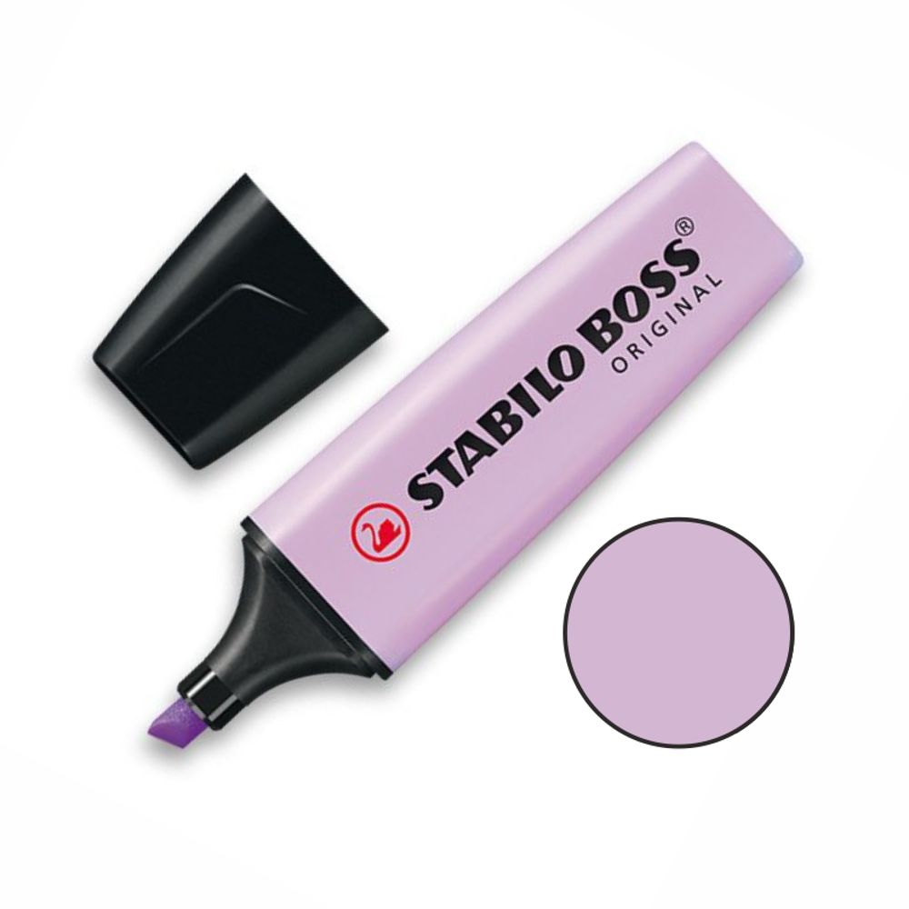 Levně Stabilo Zvýrazňovač Stabilo Boss Original Pastel - VYBERTE ODSTÍN - Zvýrazňovač Stabilo Boss Original Pastel - fialový