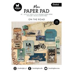 Mini kreativní blok Studio Light "On the Road", A7, 24 l. - Na cestě