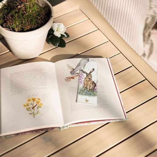 Záložka do knihy Wrendale Designs "The Wild Garden" - Zajíc