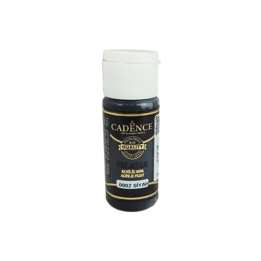 Cadence Akrylová barva Cadence Premium, 25 ml - VYBERTE ODSTÍN - Akrylová barva Cadence Premium, 25 ml - black, černá