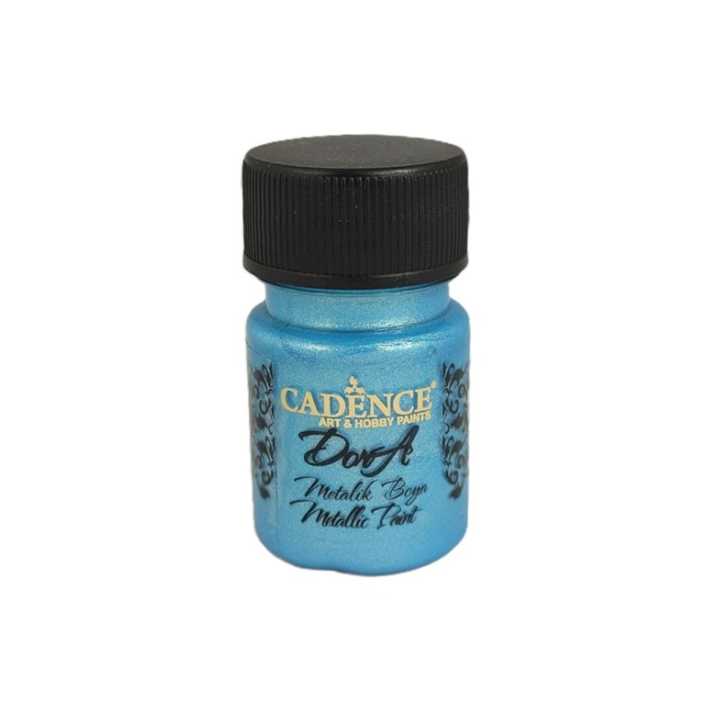 Cadence Metalická akrylová barva Cadence Dora Metallic, 30 ml - VYBERTE ODSTÍN - Metalická akrylová barva Cadence Dora Metallic, 30 ml - light blue, sv. modrá
