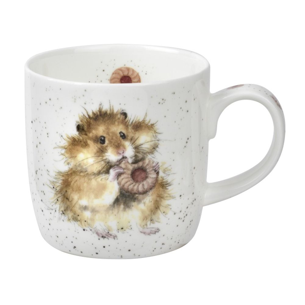 Royal Worcester Porcelánový hrnek Wrendale Designs "Diet Starts Tomorrow", 0,31 l - Křeček