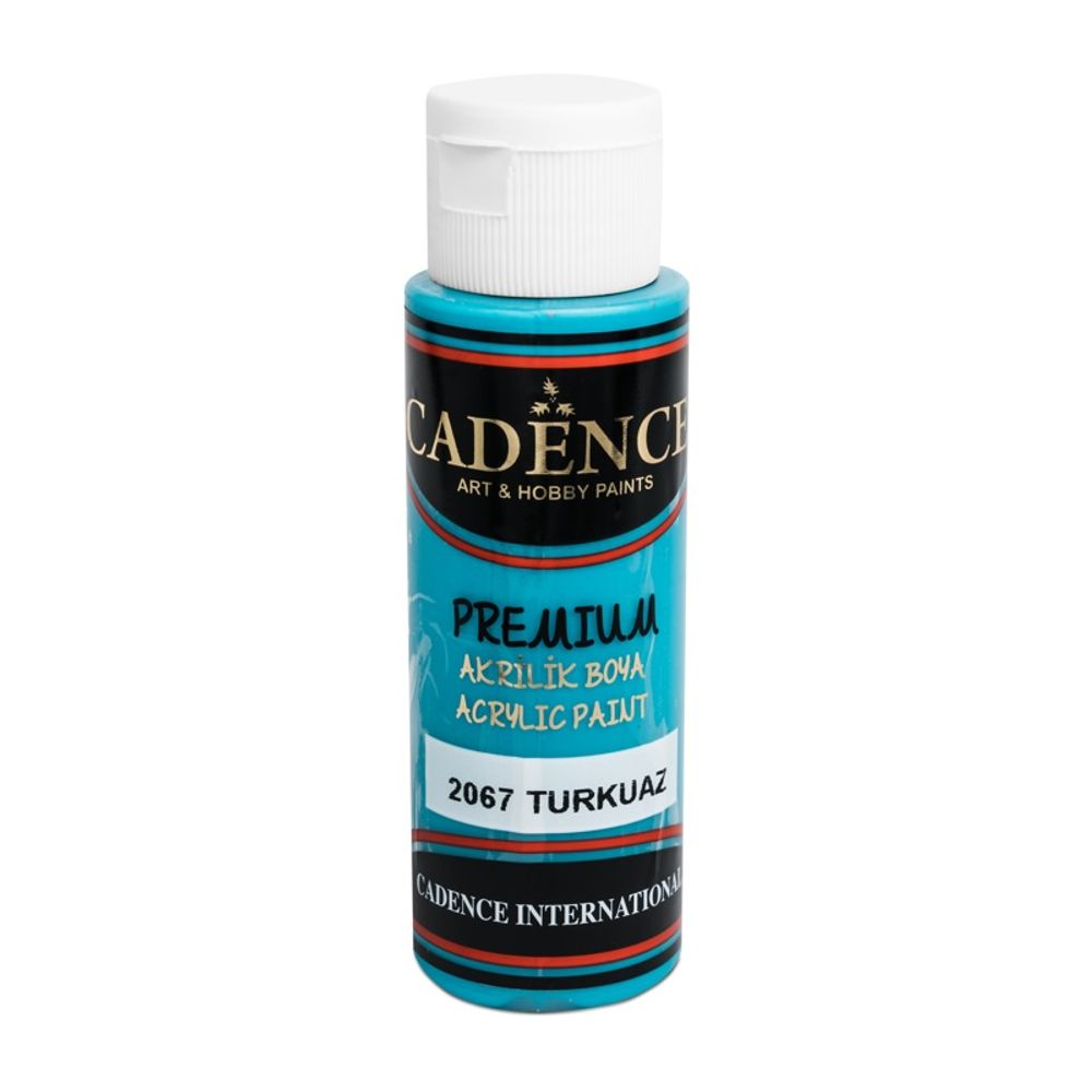 Cadence Akrylová barva Cadence Premium, 70 ml - VYBERTE ODSTÍN - Akrylová barva Cadence Premium, 70 ml - turquoise, tyrkysová