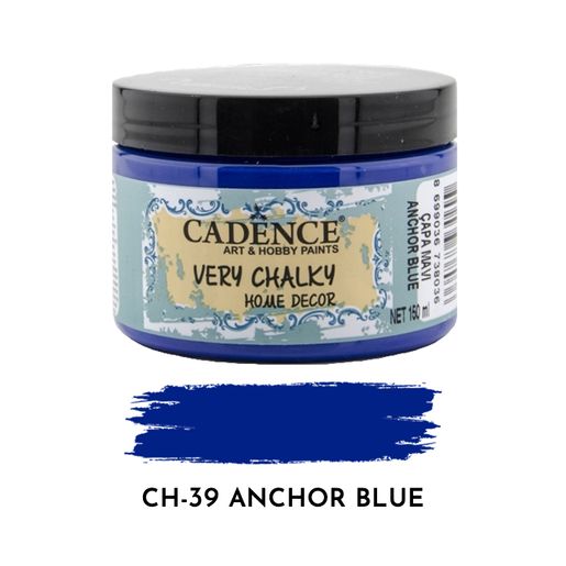 Křídová barva Cadence Very Chalky, 150 ml - anchor blue, námořnická modrá