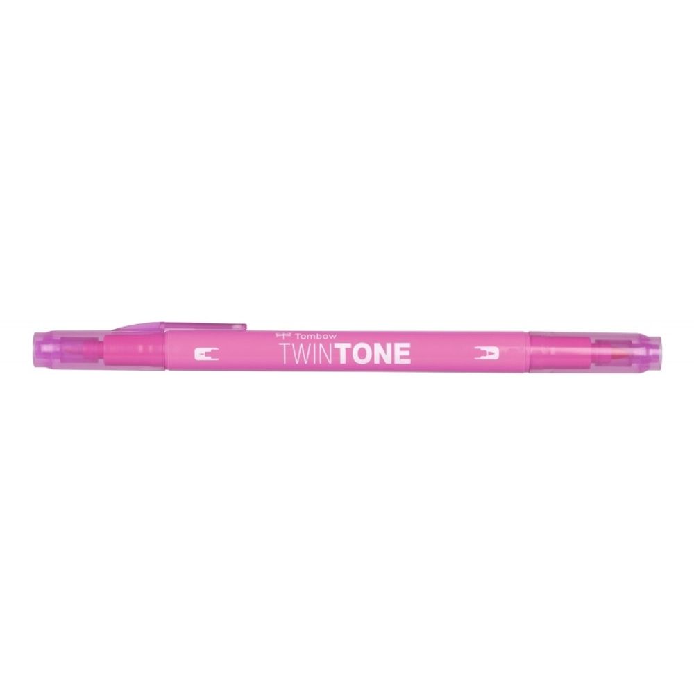Tombow Oboustranný fix Tombow TwinTone - VYBERTE ODSTÍN - Oboustranný fix Tombow TwinTone - princeznovský růžový