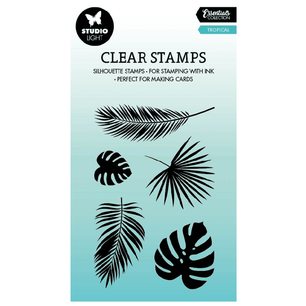 Gelová razítka, 5 ks, siluety – Džungle Aladine