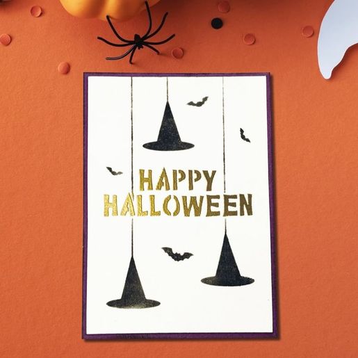 Šablona Aladine, 20x30 cm - Halloweenská strašidla