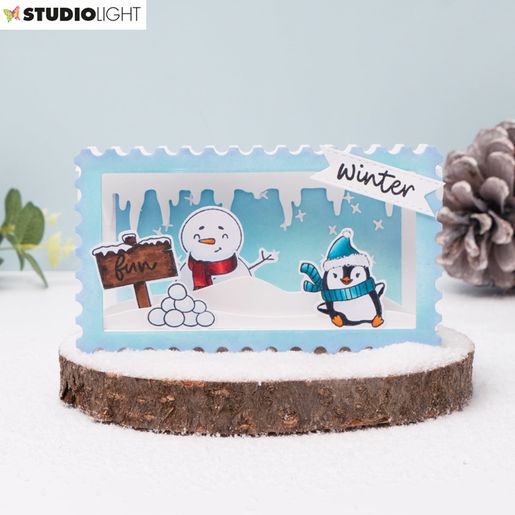 Vyřezávací šablony na krabičku Studio Light, 12 ks - Divadélko