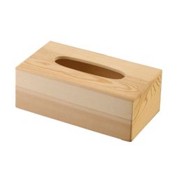 Dřevěná krabička na kapesníky k dozdobení - 25x13,4x9 cm