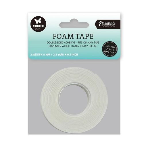 Oboustranná pěnová lepicí páska Studio Light - tloušťka 1,5 mm