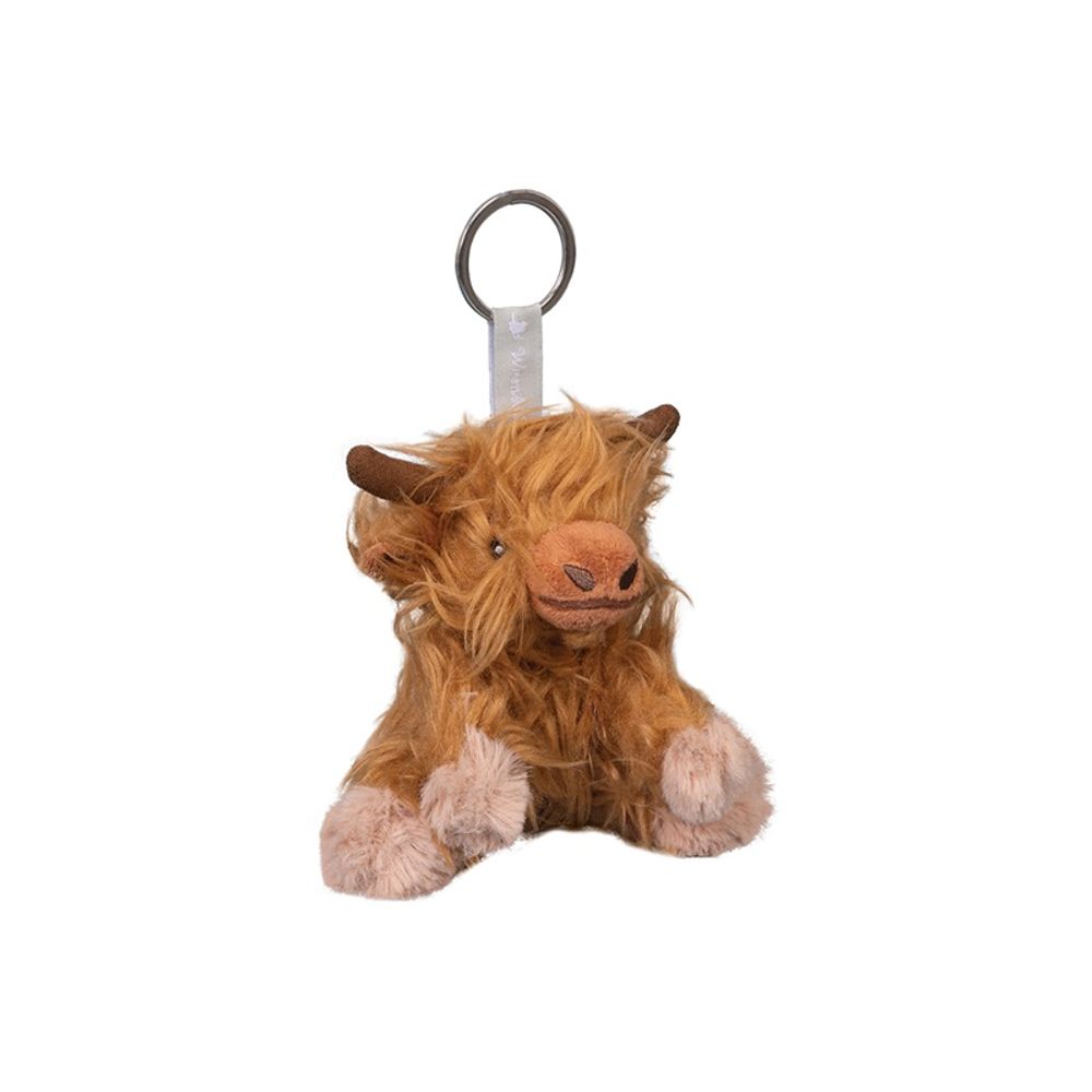 Wrendale Designs Plyšový přívěsek Wrendale Designs "Highland Cow Gordon" - Kráva