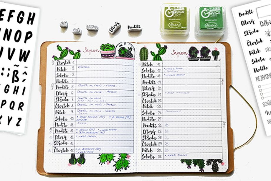 Plánujeme s bullet journalem