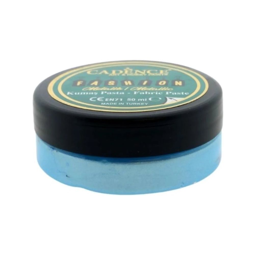 3D metalická textilní pasta Cadence 50 ml - aqua Aladine