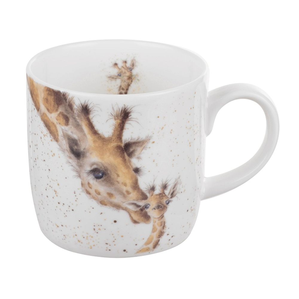 Royal Worcester Porcelánový hrnek Wrendale Designs "First Kiss", 0,31 l - Žirafy