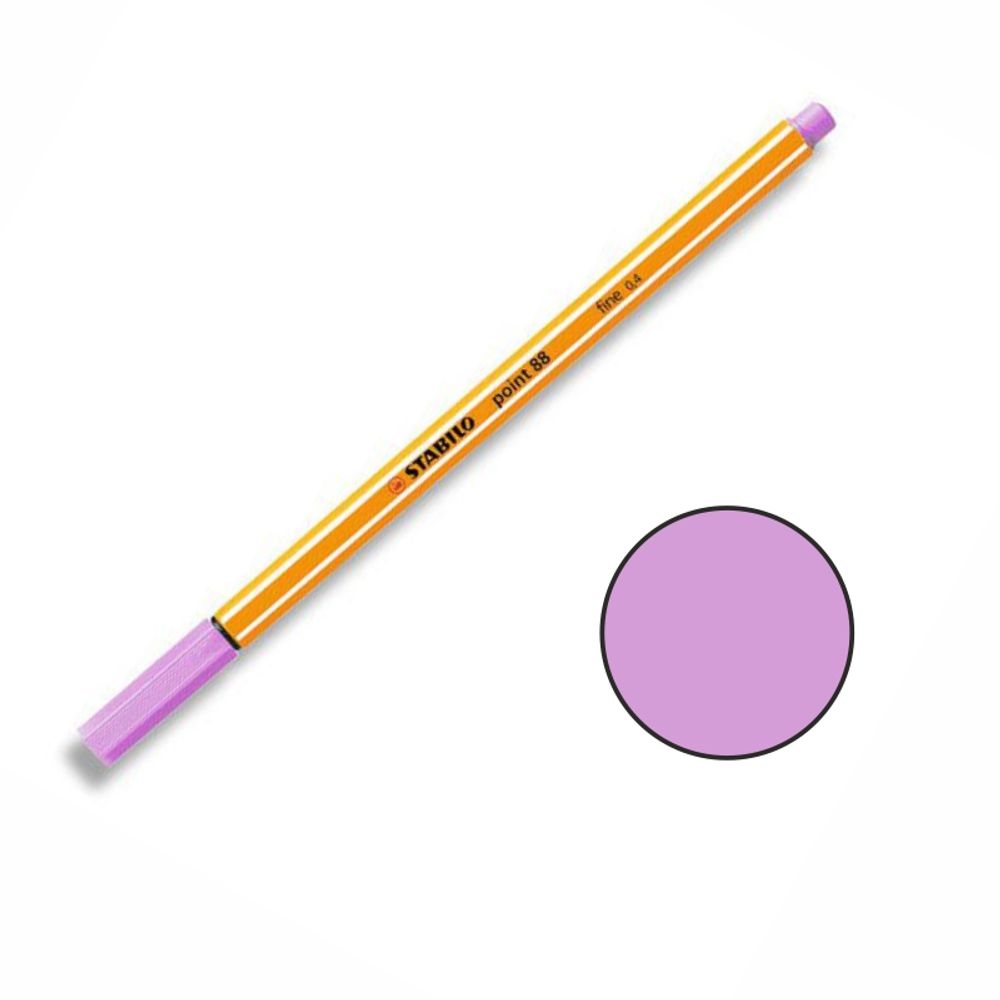 Stabilo Liner Stabilo point 88 - VYBERTE ODSTÍN - Liner Stabilo point 88 - světlá lila