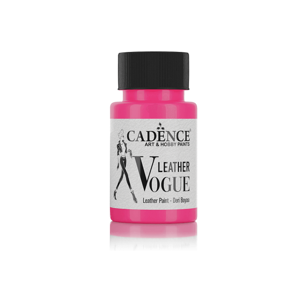 Levně Cadence Barva na kůži Cadence Leather Vogue, 50 ml - VYBERTE ODSTÍN - Barva na kůži Cadence Leather Vogue, 50 ml - fuchsia, fuchsiová