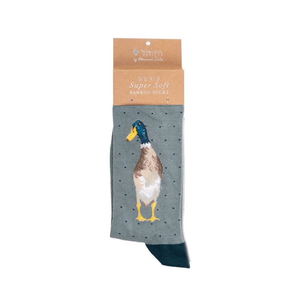 Wrendale Designs Pánské ponožky Wrendale Designs "Guard Duck" - Kachna