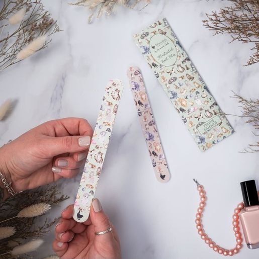 Sada pilníků Wrendale Designs "Feline Friends", 2 ks - Kočky