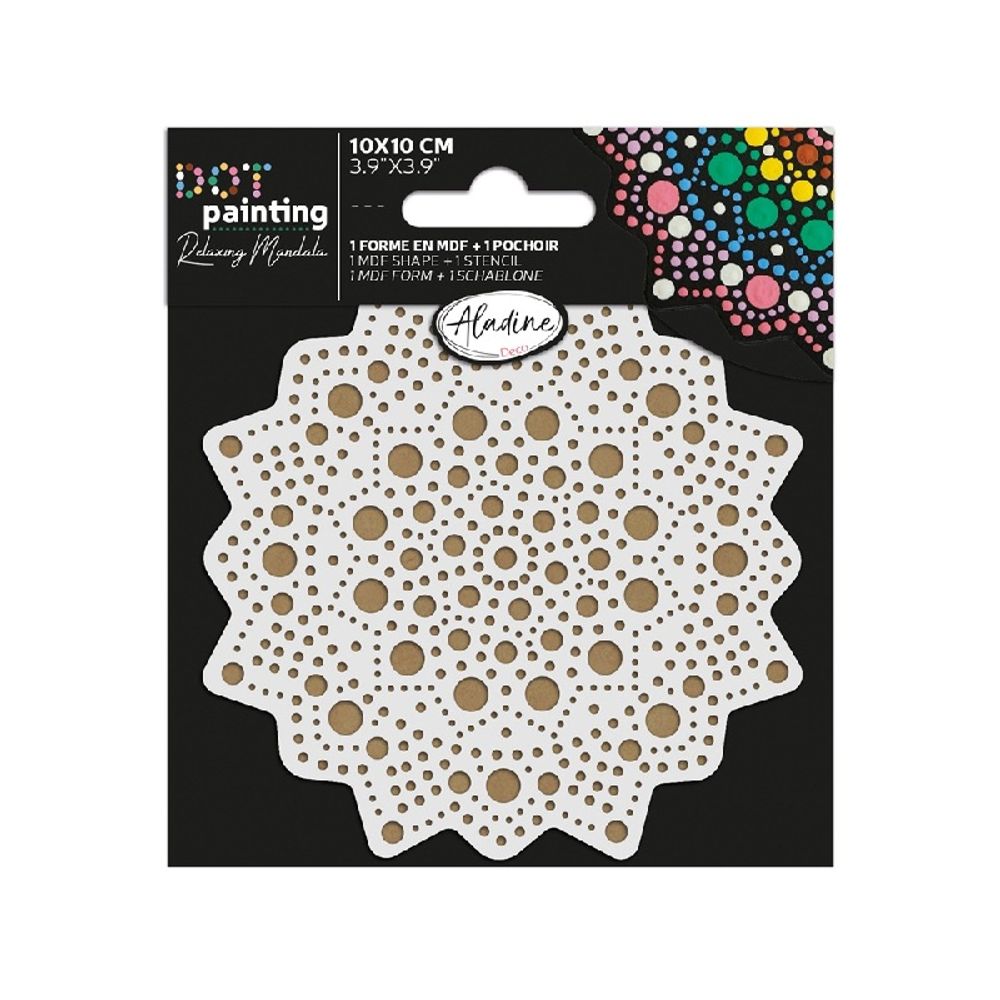 Aladine Sada na tečkování Aladine, 10 cm - Mandala 1