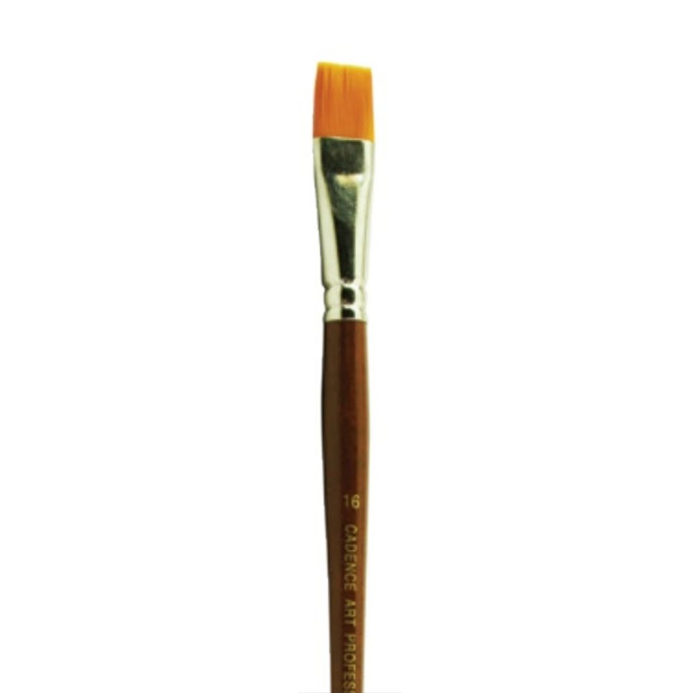 Levně Cadence Plochý štětec Cadence 983 Flat & Long Brush - VYBERTE VELIKOST - Plochý štětec Cadence 983 Flat & Long Brush - vel. 16