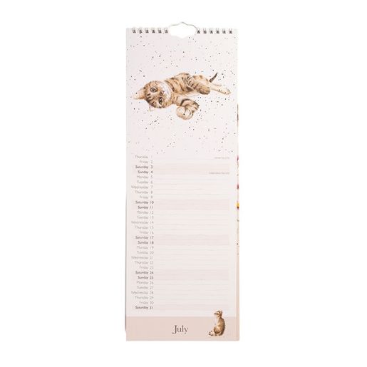 Kuchyňský kalendář 2027 Wrendale Designs "Feline Friends" - Kočky