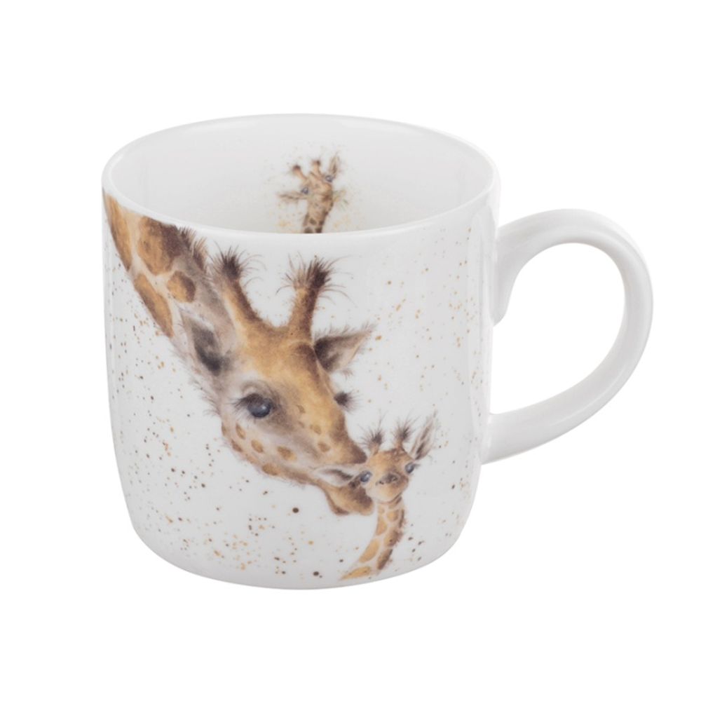 Royal Worcester Porcelánový hrnek Wrendale Designs "First Kiss", 0,31 l - Žirafy