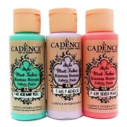 Barva na textil Cadence Style Matt Fabric, 59 ml - VYBERTE ODSTÍN 