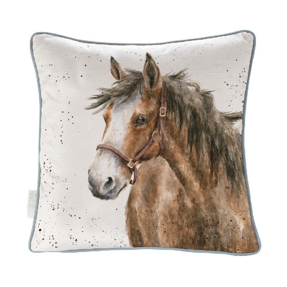 Levně Wrendale Designs Polštář Wrendale Designs "Spirit", 40x40 cm - Kůň