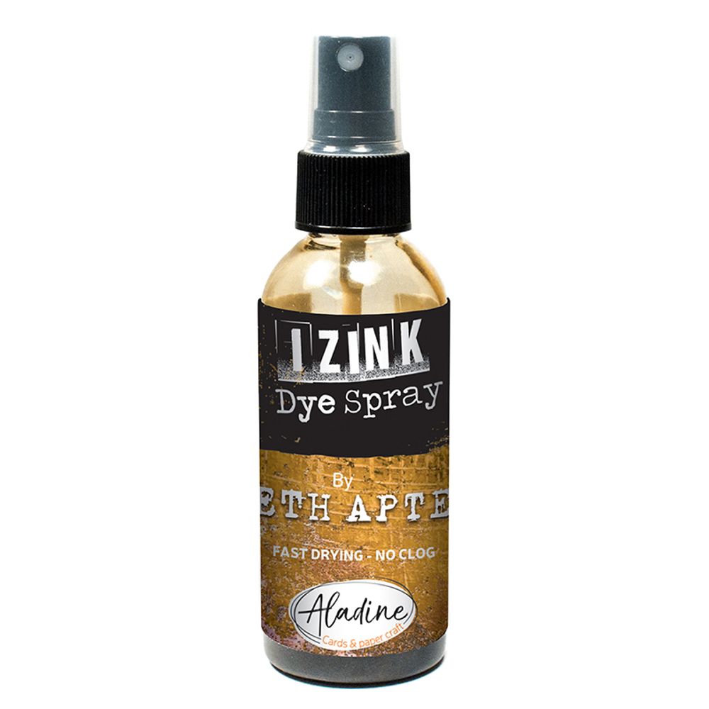 Levně Aladine Akvarelový inkoust Aladine Izink Dye Spray, 80 ml - VYBERTE ODSTÍN - Akvarelový inkoust Aladine Izink Dye Spray, 80 ml - caramel, karamelový