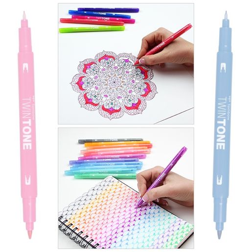 Oboustranný fix Tombow TwinTone - VYBERTE ODSTÍN