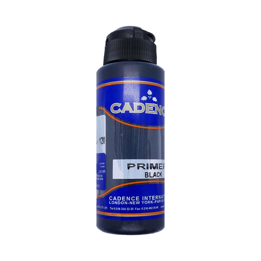 Levně Cadence Základová barva Cadence Primer, 120 ml - black, černá