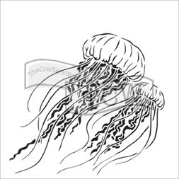 Šablona TCW - Jellyfish - VYBERTE VELIKOST