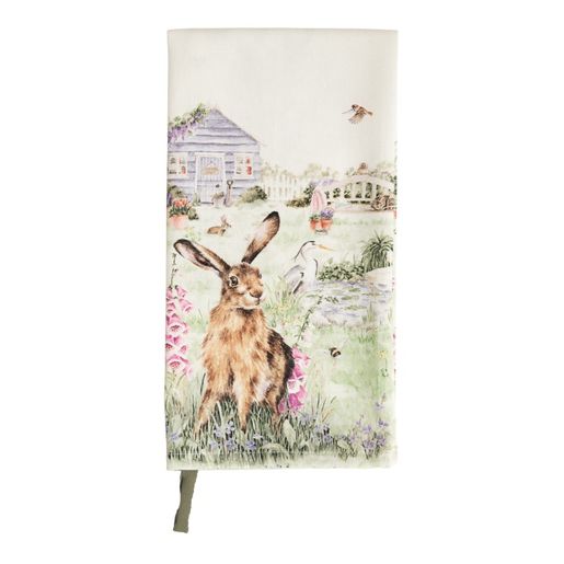 Utěrka Wrendale Designs "The Wild Garden" - Zahradní zvířátka
