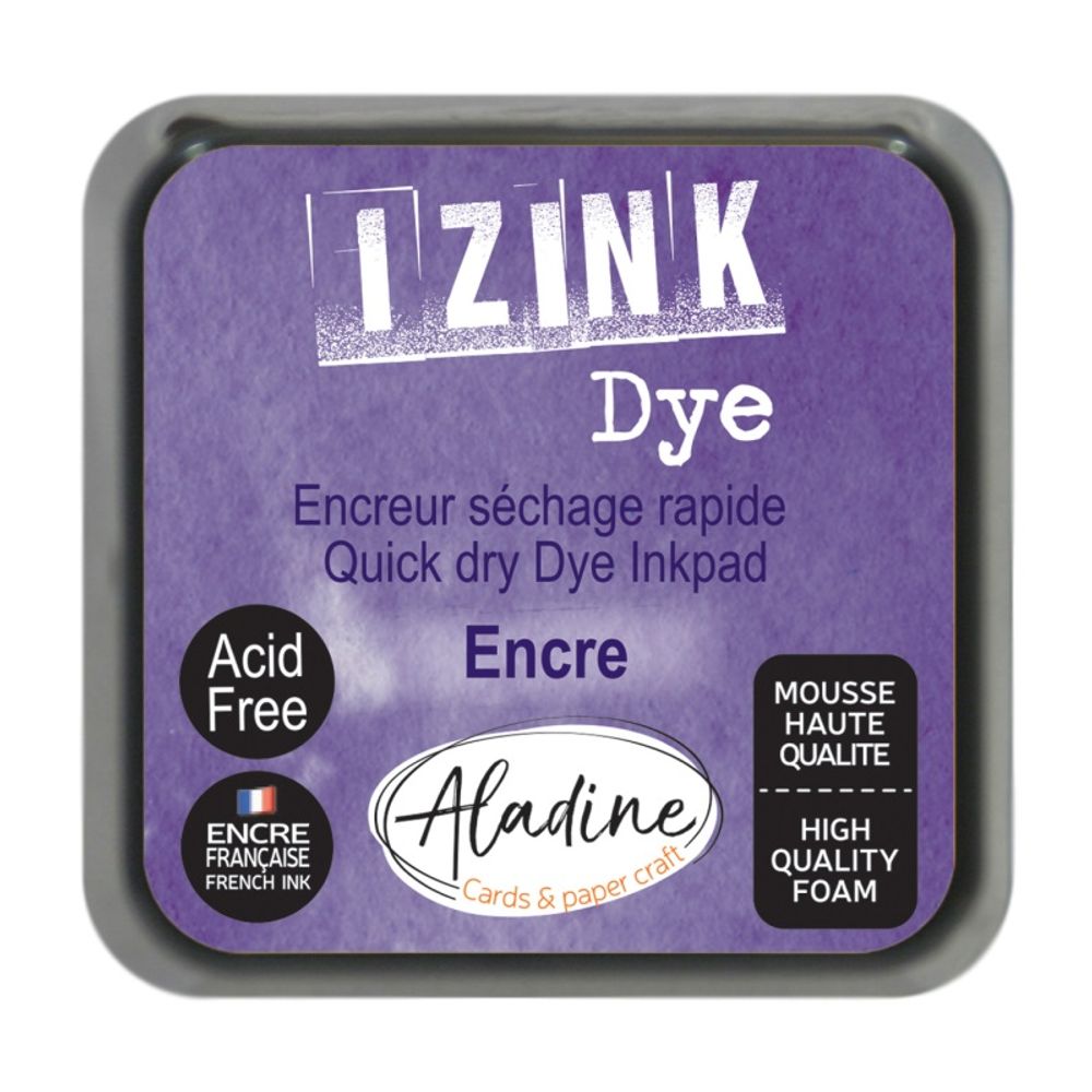 Aladine Razítkovací polštářek Aladine Izink Dye - VYBERTE ODSTÍN - Razítkovací polštářek Aladine Izink Dye - encre, fialový