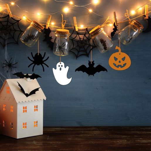 Kreativní dřevěná sada k dotvoření Aladine - Halloween