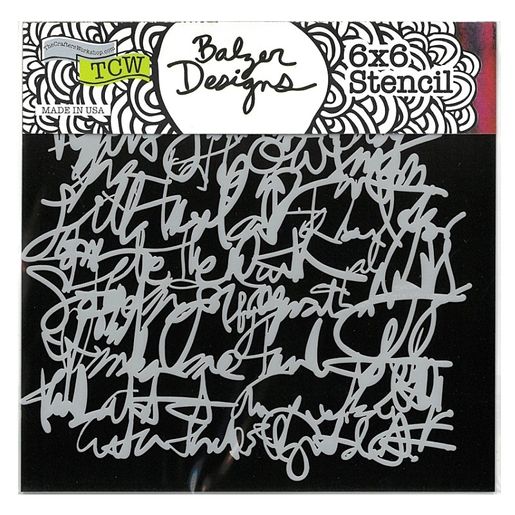 Šablona TCW - Messy Writing - VYBERTE VELIKOST