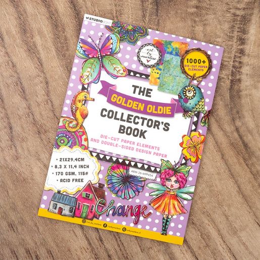 Kreativní blok s výseky Studio Light "26", A4, 70 l. - Pro sběratele