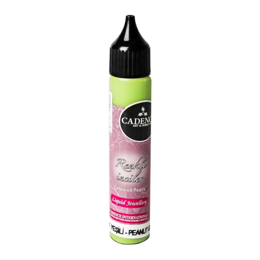 Levně Cadence Tekuté perly Cadence Coloured Pearls, 25 ml - VYBERTE ODSTÍN - Tekuté perly Cadence Coloured Pearls, 25 ml - pistachio green, pistáciově zelené