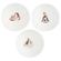 Porcelánové misky a podnos Wrendale Designs - Morčata