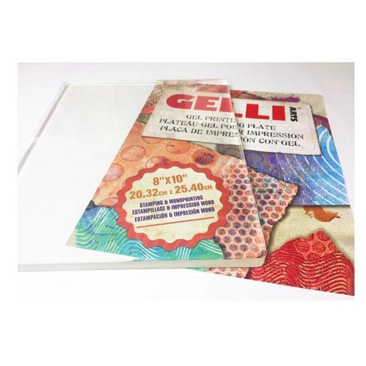 Gelli Plate – gelová podložka pro tisk, obdélník – VYBERTE VELIKOST