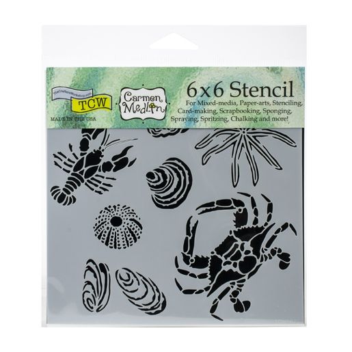 Šablona TCW - Gulf Coast Creatures - VYBERTE VELIKOST