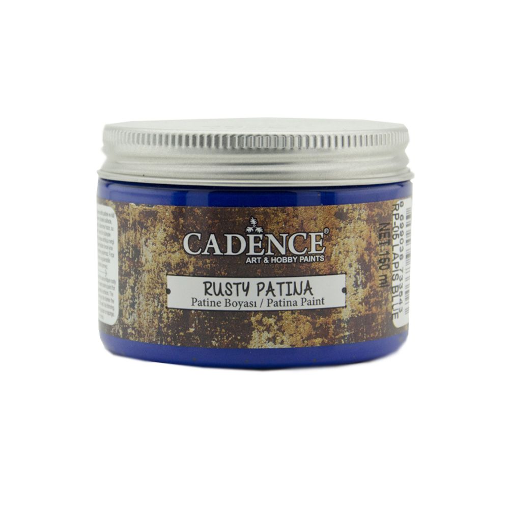 Levně Cadence Patinovací barva Cadence Rusty Patina, 150 ml - VYBERTE ODSTÍN - Patinovací barva Cadence Rusty Patina, 150 ml - blue, modrá